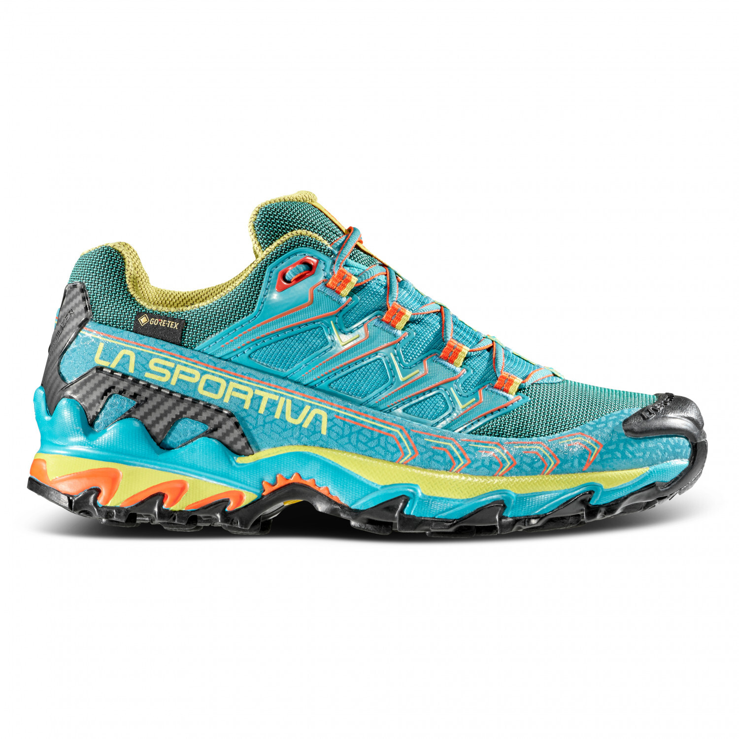 

Кроссовки для бега по пересеченной местности La Sportiva Women's Ultra Raptor II GTX, цвет Lagoon/Green Banana