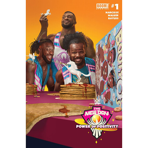 

Книга Wwe New Day Power Of Positivity #1 (Of 2) – Cover B: Rahzzah