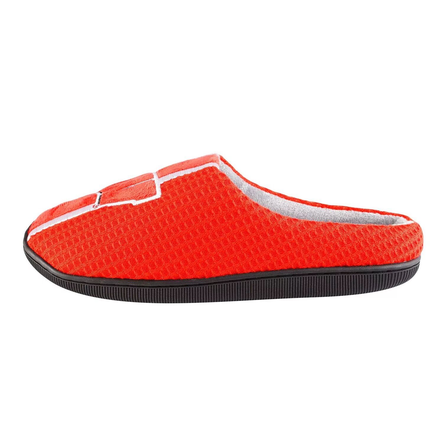 Мужские шлепанцы из пены с эффектом памяти FOCO Red Wisconsin Badgers Team Stripe — фото 2