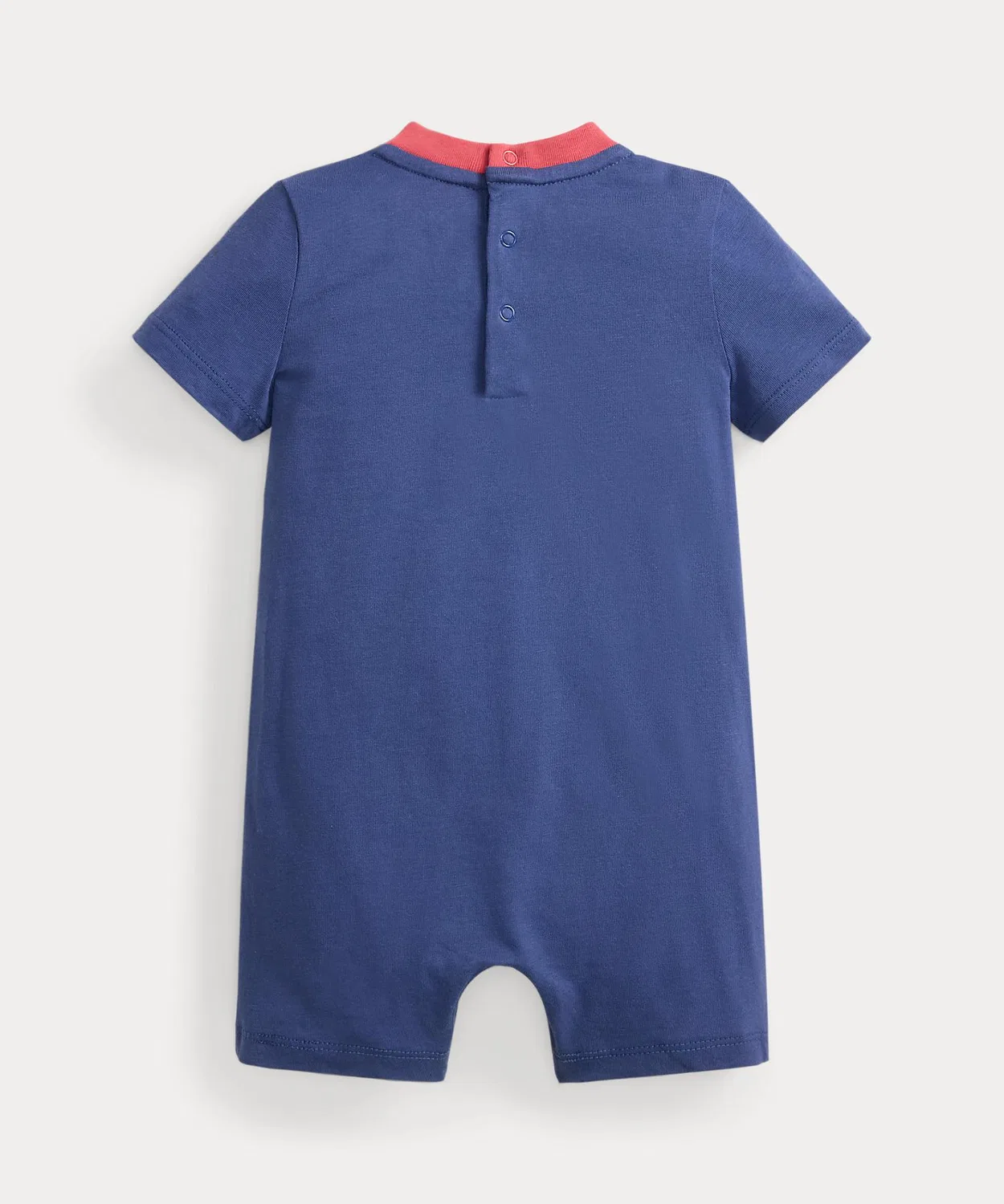 Комбинезон-шорты Polo Bear из хлопкового джерси, тёмно-синий — фото 2