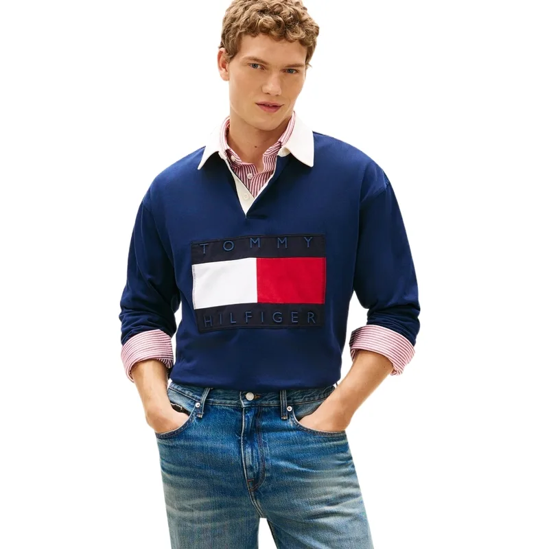 Свитшот унисекс Tommy Hilfiger, Navy Blue DCC — фото 4
