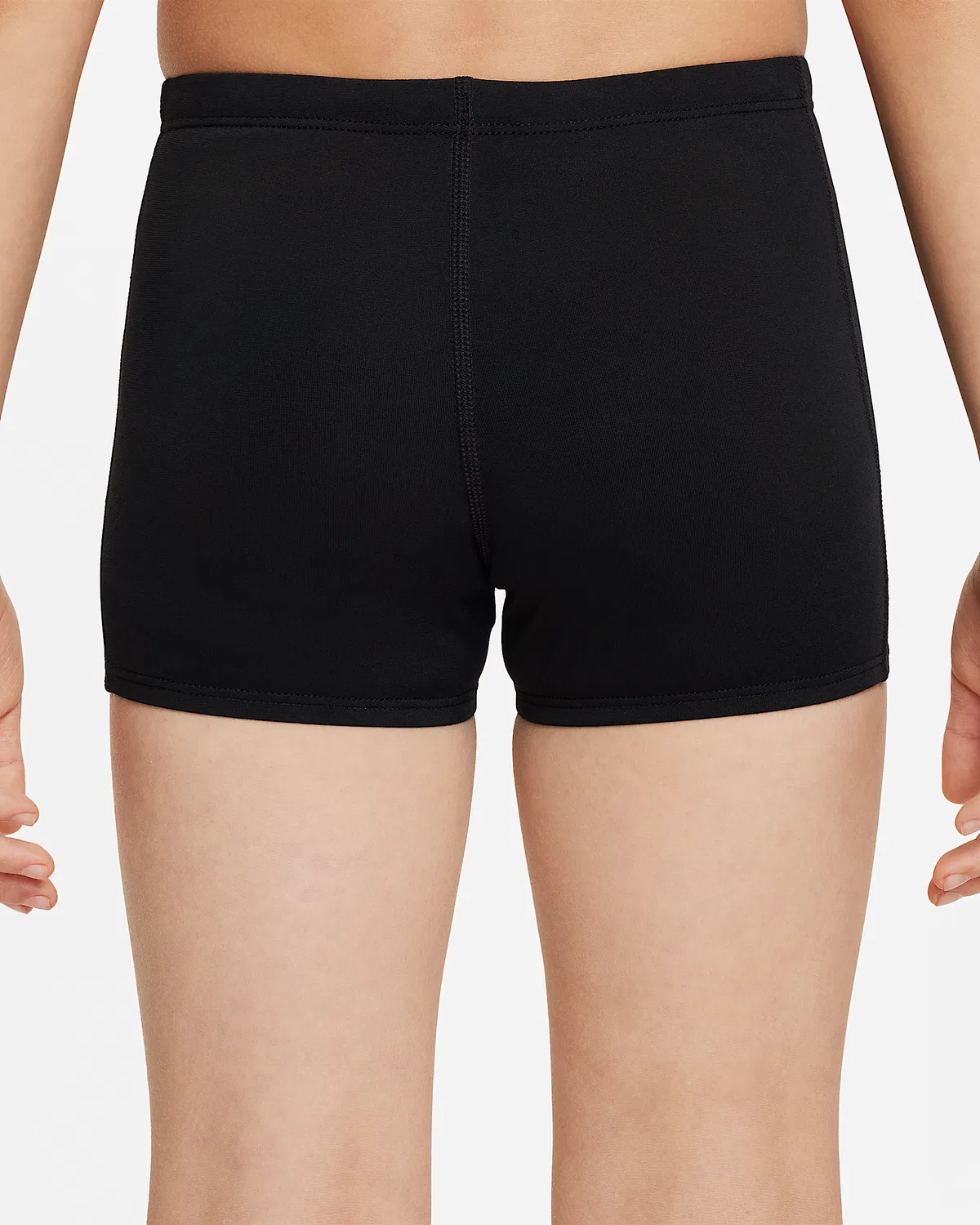 Детские (мальчиковые) плавки Nike Swim HydraStrong с квадратными штанинами, Black — фото 3