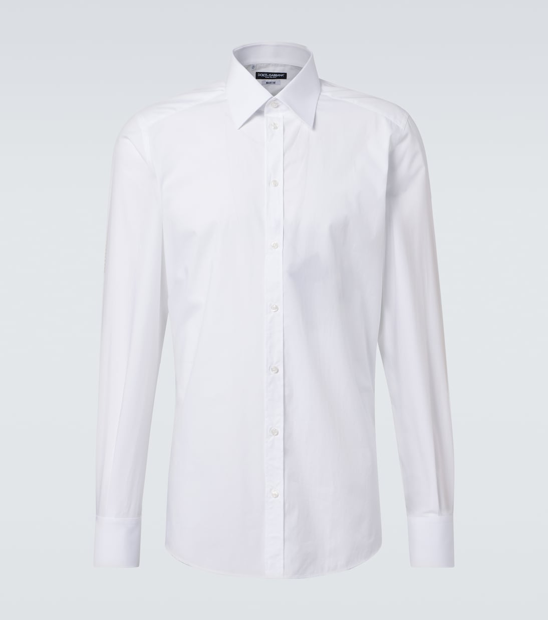 

Хлопковая рубашка Dolce&Gabbana, BIanco Ottico