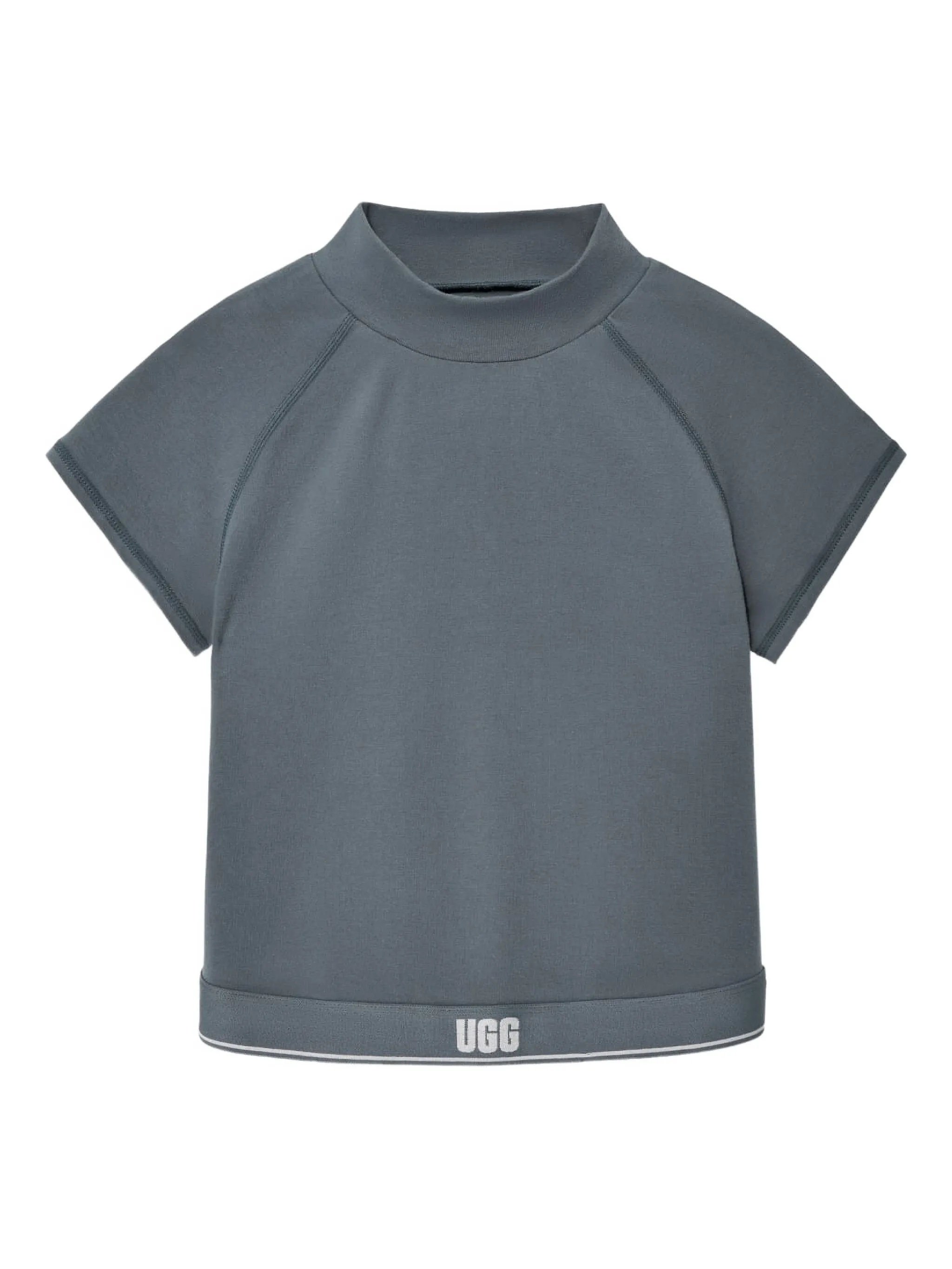 

Футболка с высоким воротником Ugg, серый
