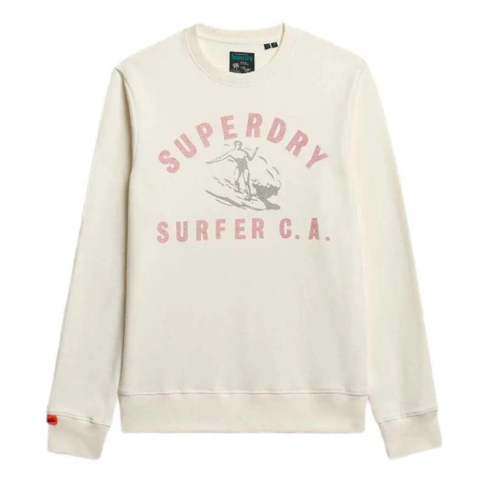 

Толстовка Superdry Lo-Fi Outdoors Relaxed, бежевый