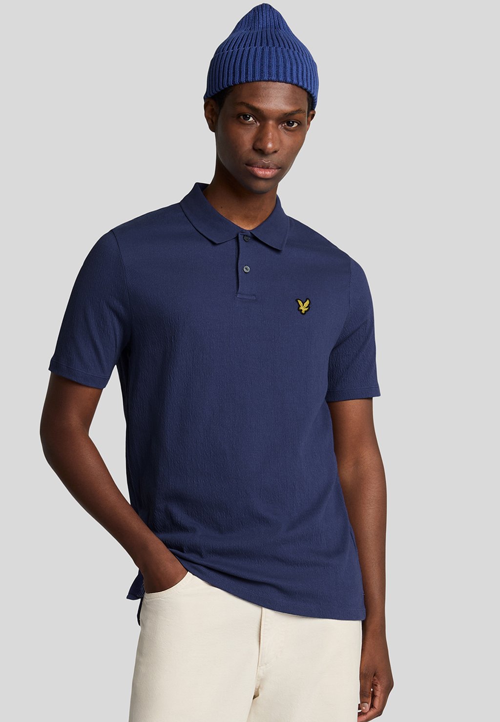 

Рубашка поло Lyle & Scott, темно-синий
