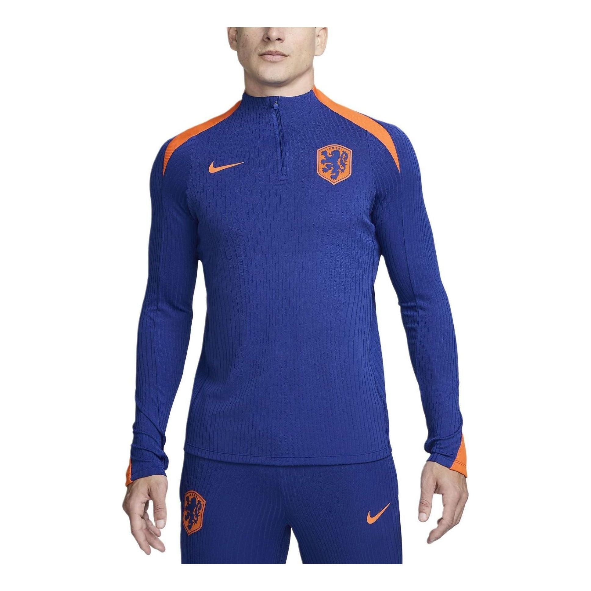 

Спортивный топ Nike Dri-FIT ADV Soccer Netherlands Strike Elite Knit Drill Top 'Royal Blue' FJ1931-455, синий