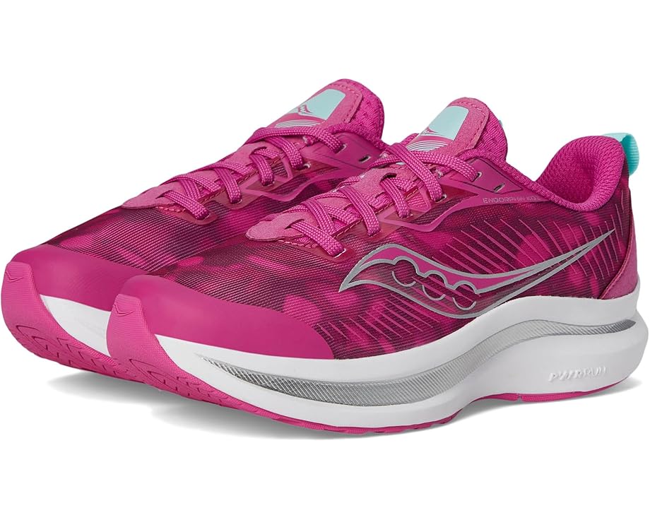 

Детские кроссовки Saucony Endorphin Kdz (Little Kid/Big Kid) Saucony Kids, Magenta