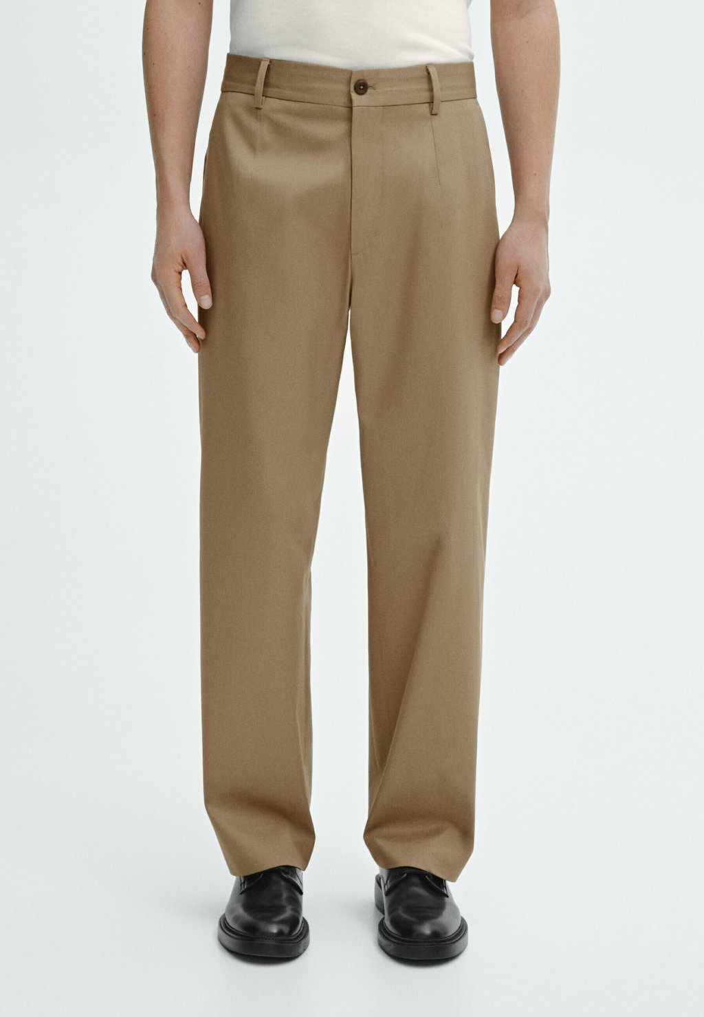 

Чиносы Massimo Dutti, бежевый