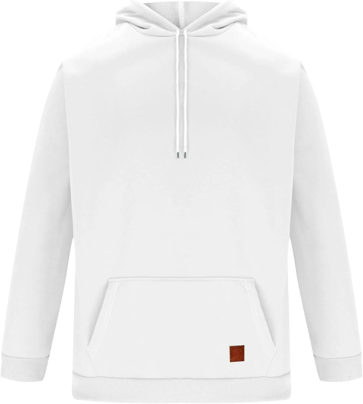 Мужская повседневная худи loose soft comfy с капюшоном и карманом — фото 2