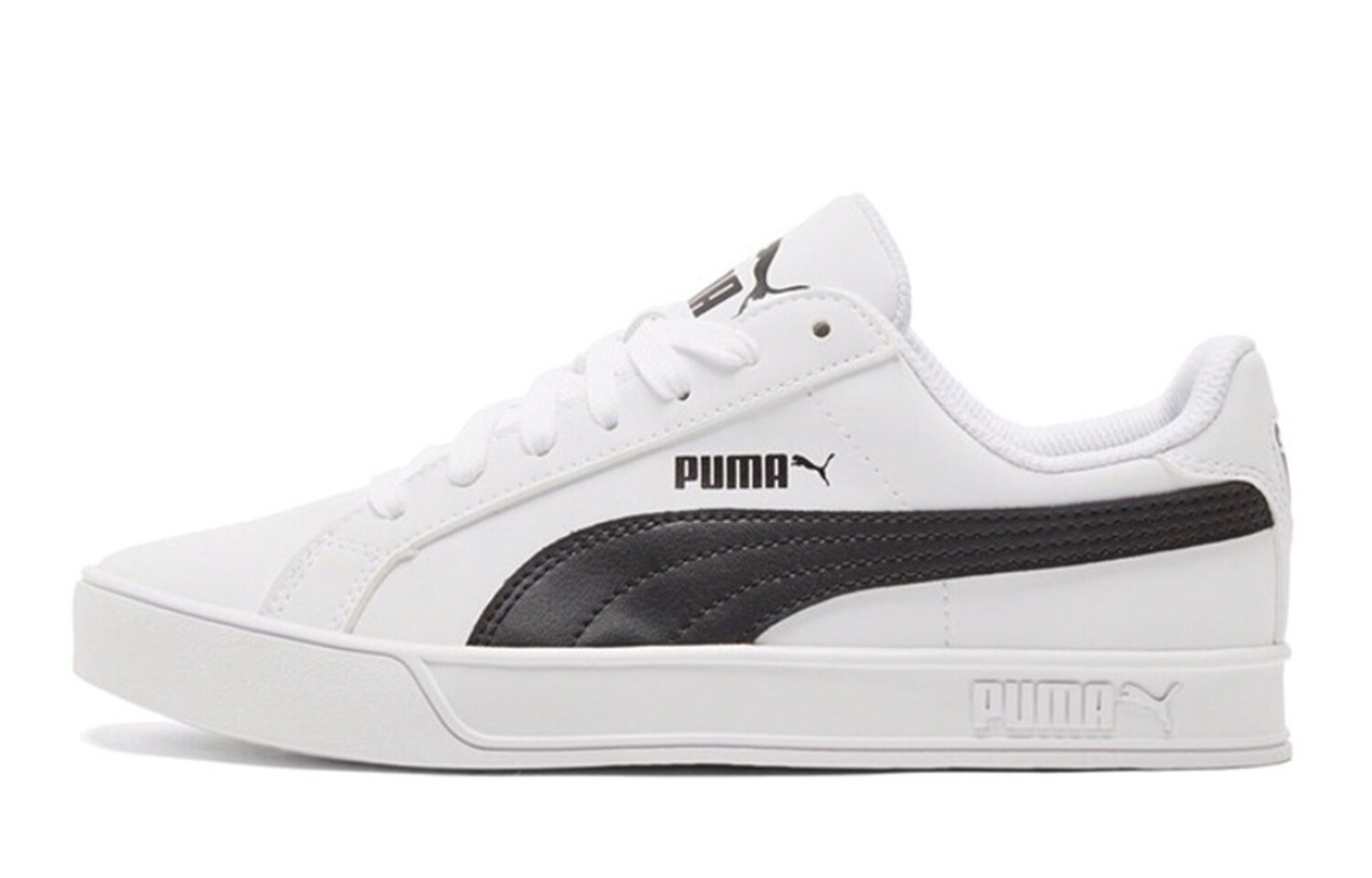 

Кроссовки Puma Smash Vulc Skateboarding Shoes Unisex Low-top Tiffany, белый