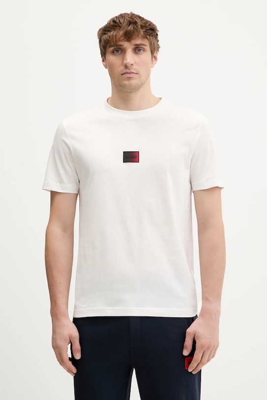 

Хлопковая футболка danotie HUGO, бежевый