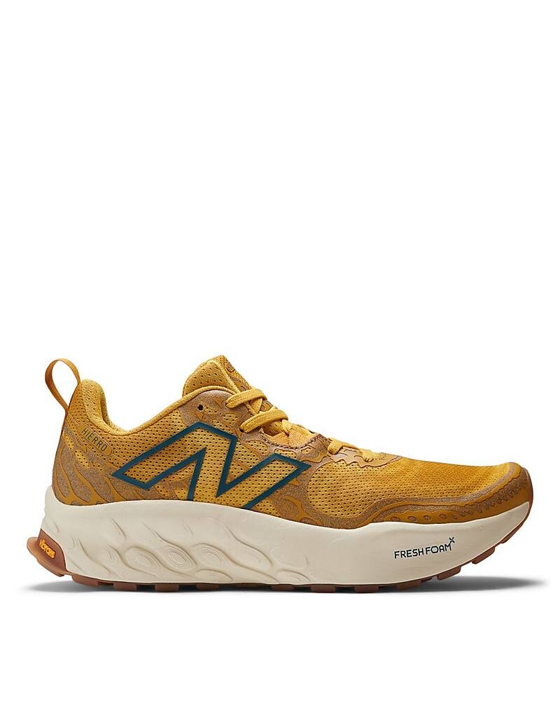 

New Balance - Fresh Foam X Hierro V8 - Желтые кроссовки, Желтый, New Balance - Fresh Foam X Hierro V8 - Желтые кроссовки