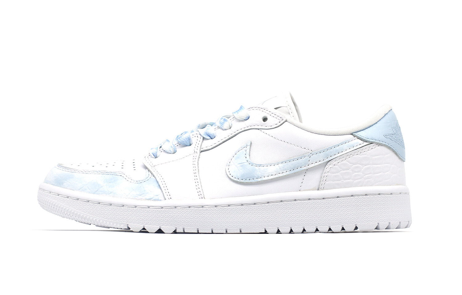 

Кроссовки Air Jordan 1 Lifestyle Shoes Unisex Low-top White/blue, синий/белый