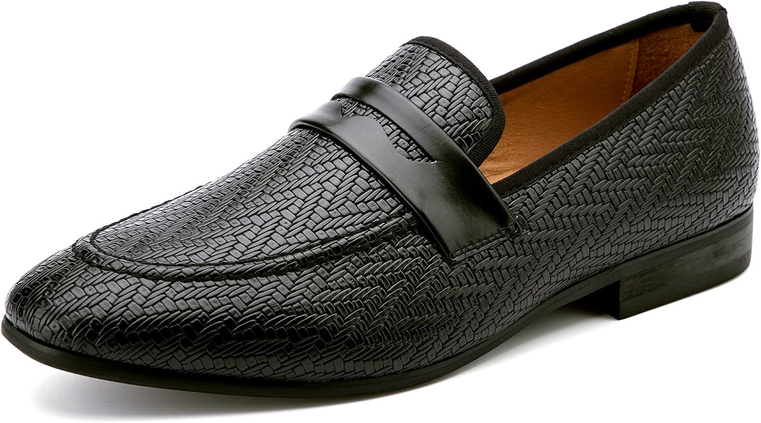 

Мужские бархатные лоферы Meijiana - стильная повседневная обувь с низким каблуком для мужчин, резиновая подошва и металлическая пряжка - идеально для делового и официального стиля, модная мужская обувь, черный