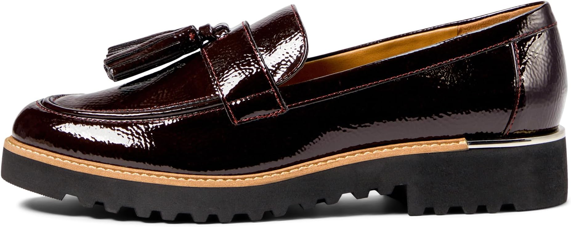 Лоферы Franco Sarto Carolynn, цвет Dark Burgundy — фото 4