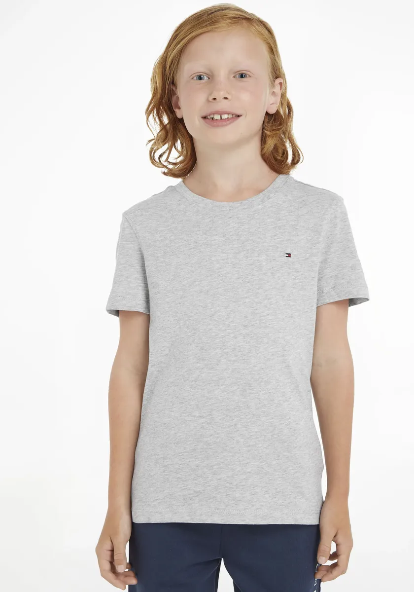 

Футболка Tommy Hilfiger "BOYS BASIC CN KNIT", для мальчиков, цвет Grau-Meliert