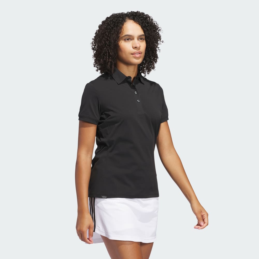 Спортивная футболка Adidas Ultimate365 Tour Twistknit Polo Shirt, черный — фото 3
