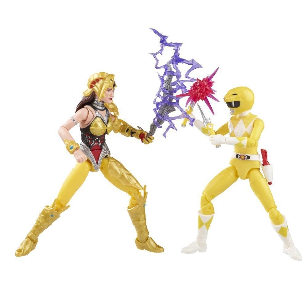 

Коллекция Hasbro Power Rangers Lightning Могучий Морфин Желтый Рейнджер против Могучего Морфина Скорпины F2046