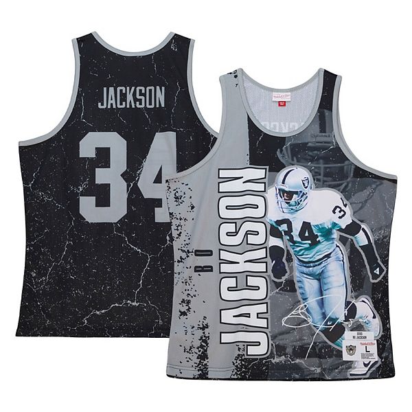 

Мужская майка Bo Jackson Las Vegas Raiders 1990 Player Burst Mitchell & Ness