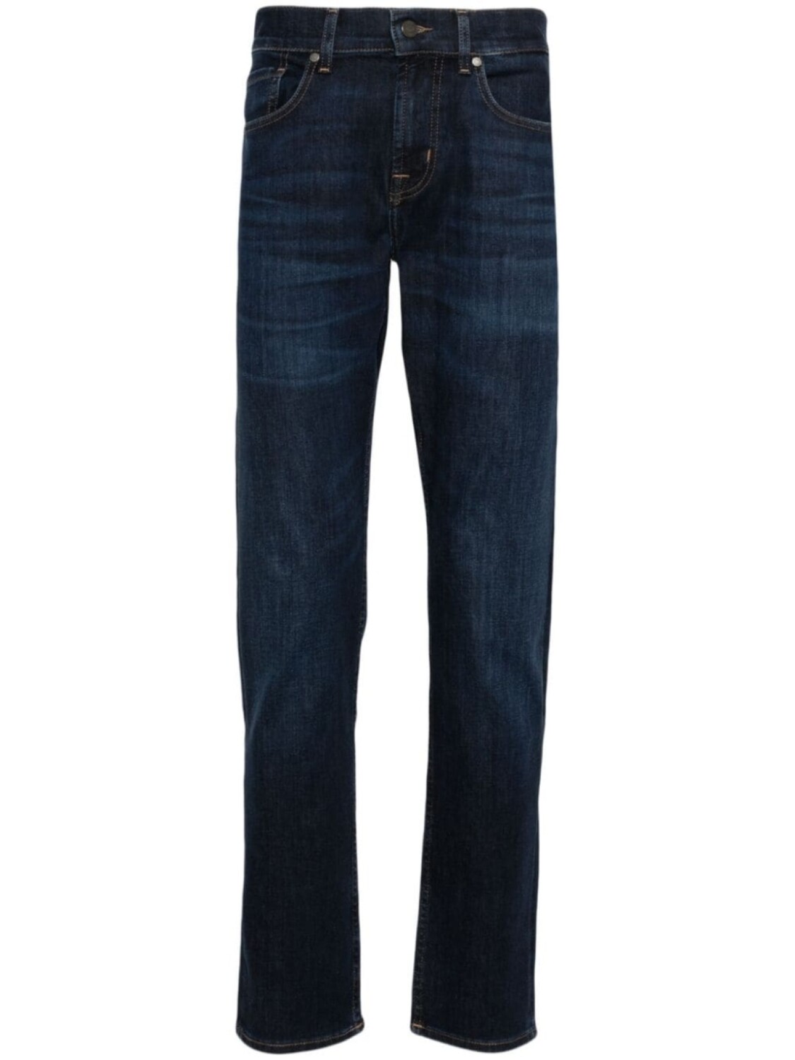 

7 For All Mankind джинсы Slimmy прямого кроя, синий