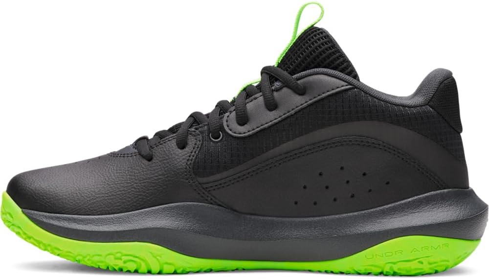 

Кроссовки для баскетбола Under Armour Unisex-Adult Lockdown 7, (006) Black/Anthracite/Metallic Black