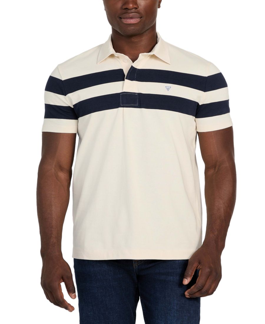 

Мужская поло-рубашка Marina Stripe GUESS, Marina Blue Stripes