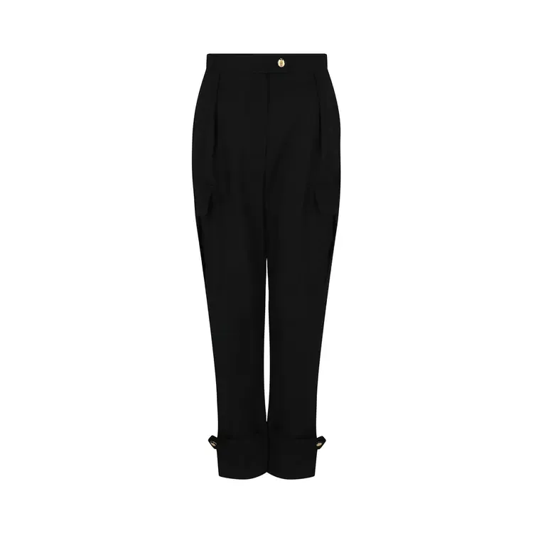 Зауженные брюки-карго Alexander McQueen, черные