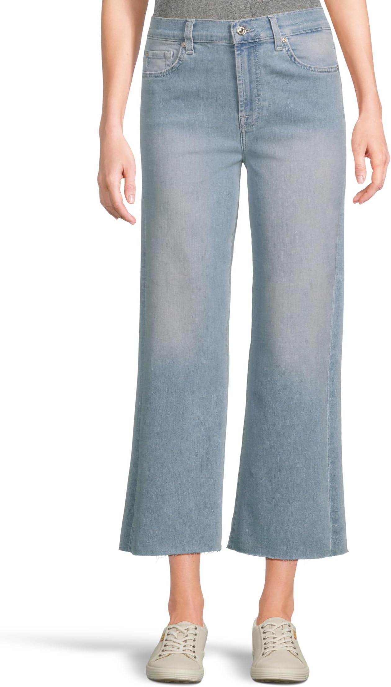 

Джинсы 7 For All Mankind Cropped Alexa, цвет Fall River