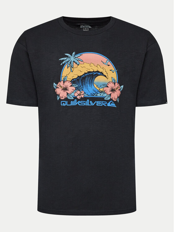 

Футболка стандартного кроя Quiksilver, черный