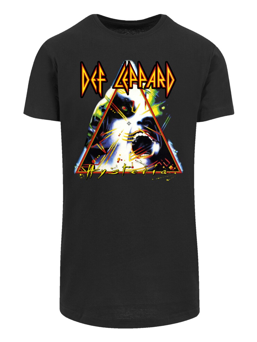 

Рубашка F4NT4STIC Def Leppard Hysteria, черный