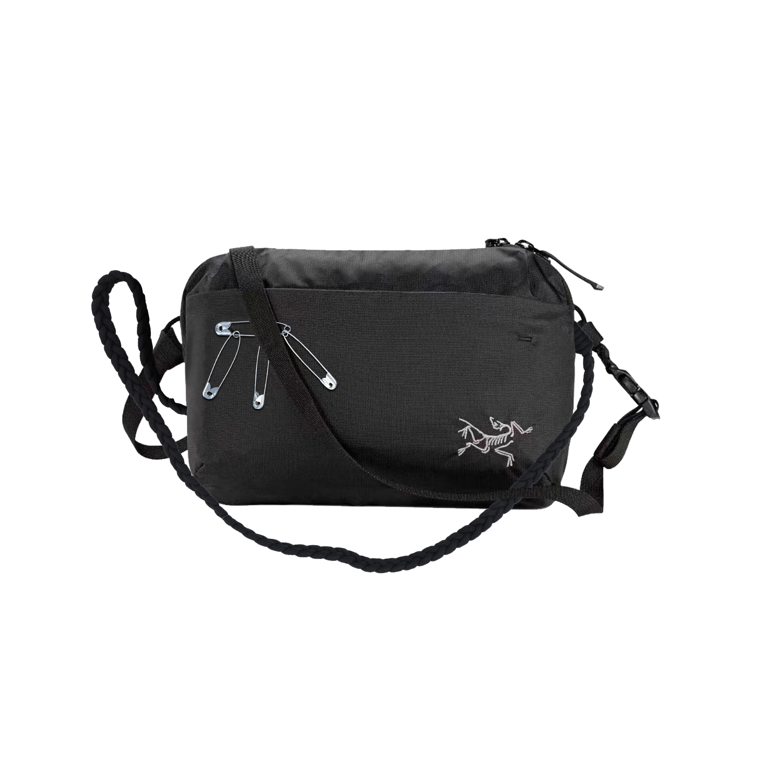 

Arcteryx Полиамидная поясная сумка унисекс черная, Cooling Code