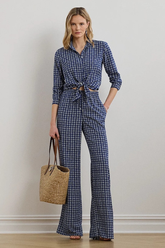 

Брюки Lauren Ralph Lauren, темно-синий