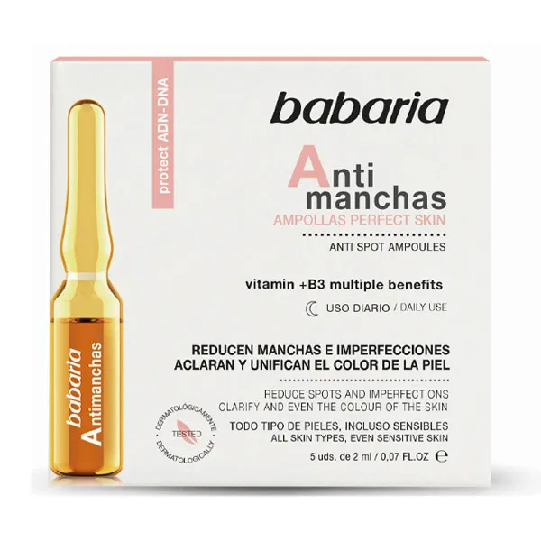 

Ампулы от пятен и пятен Ampollas Anti-Manchas Babaria, 5 UD