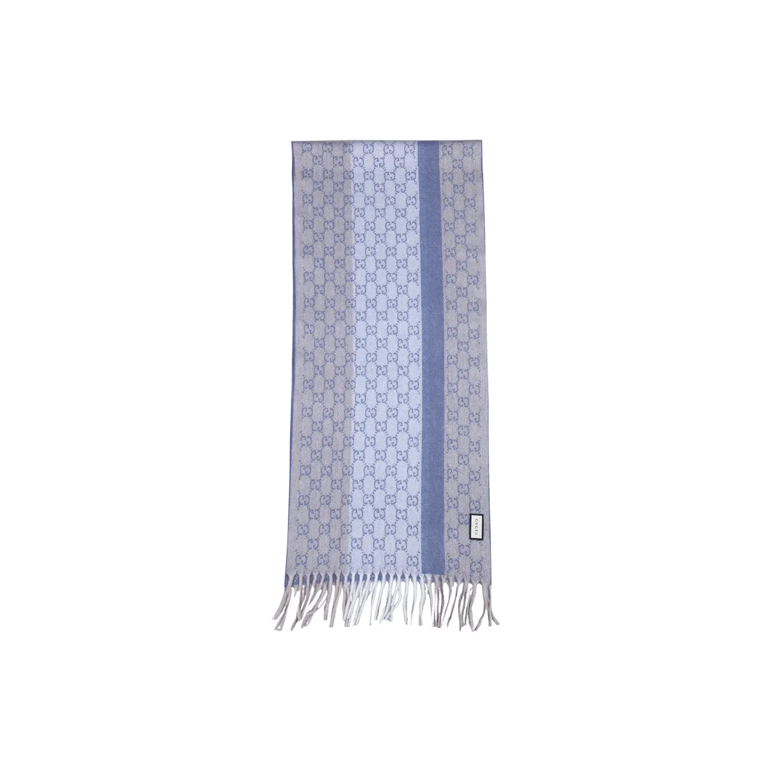 

GUCCI Вязаный шарф унисекс, Light Blue