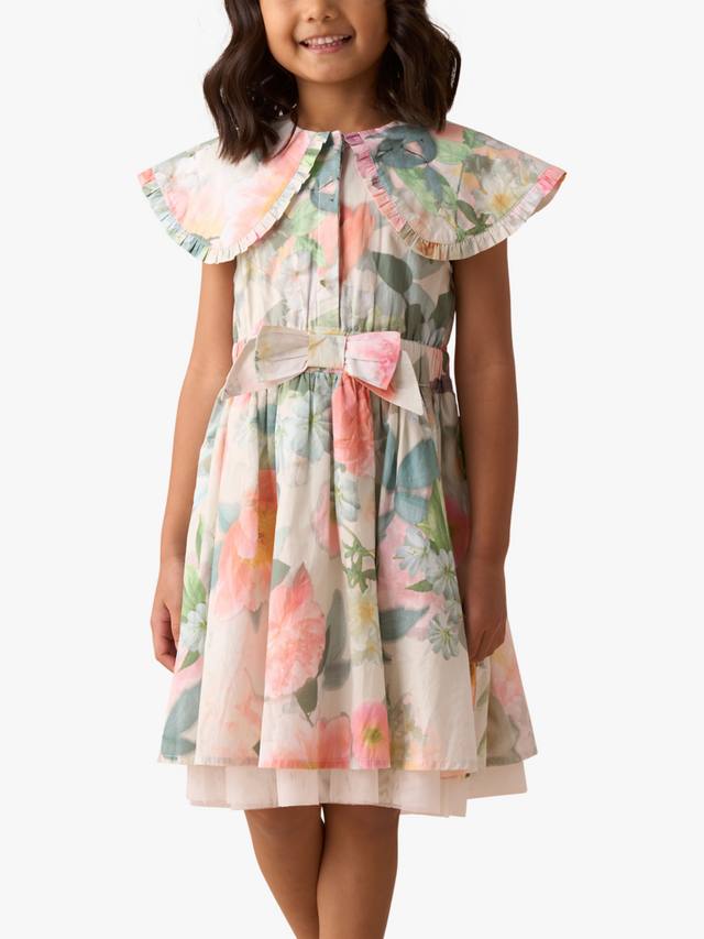 

Детское платье с воротником-пелериной Angel & Rocket, Multi