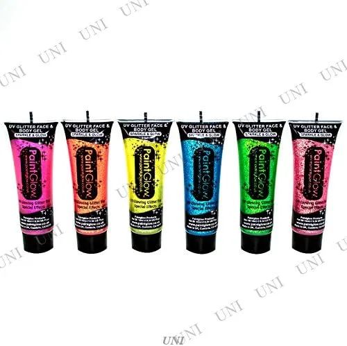 Крем для лица SPF UNI ENTERPRISE Гель для лица и тела с блестками UV Glitter,,, розовый — фото 3