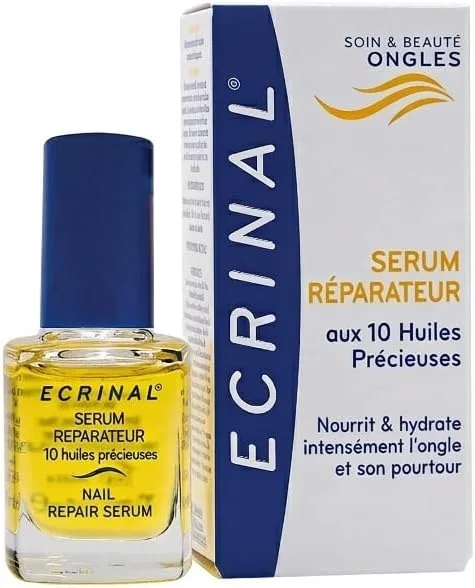 Сыворотка для восстановления ногтей с 10 ценными маслами 10 мл от Ecrinal Ecrinal