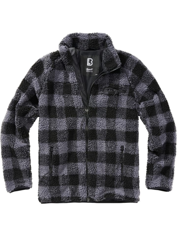

Флисовая куртка Teddyfleece Jacket Brandit, черный