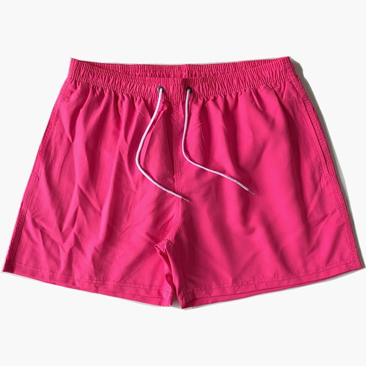 Мужские шорты для бега, быстросохнущие, с карманами, Hot Pink — фото 4