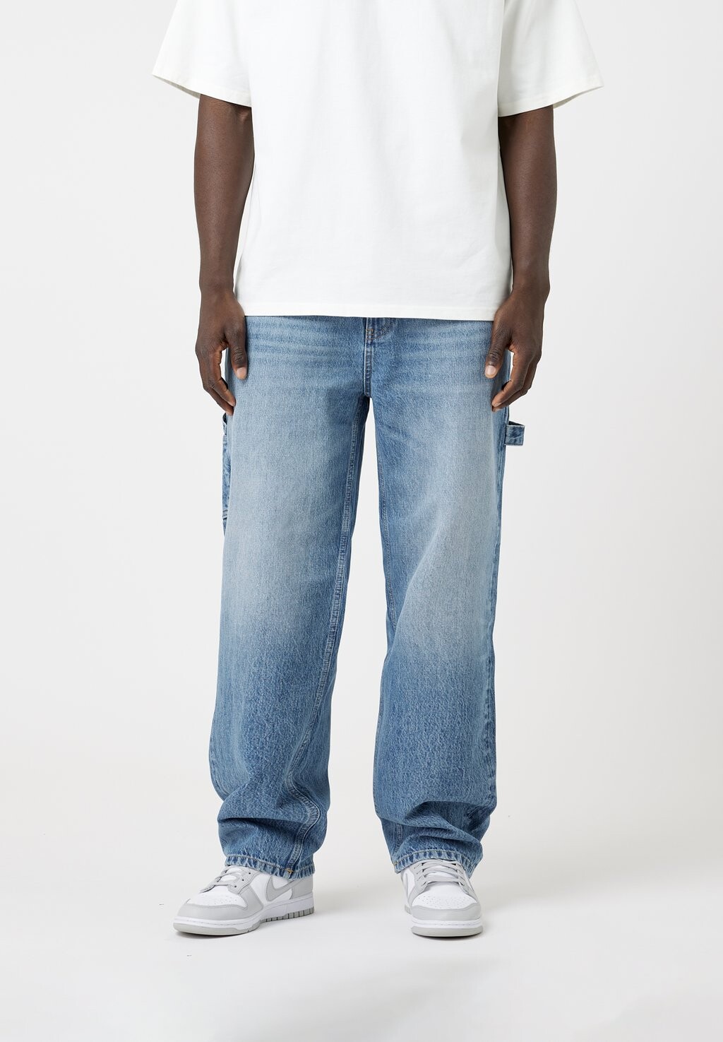 

Мешковатые джинсы Baggy Jeans And Loop EIGHTYFIVE, синий