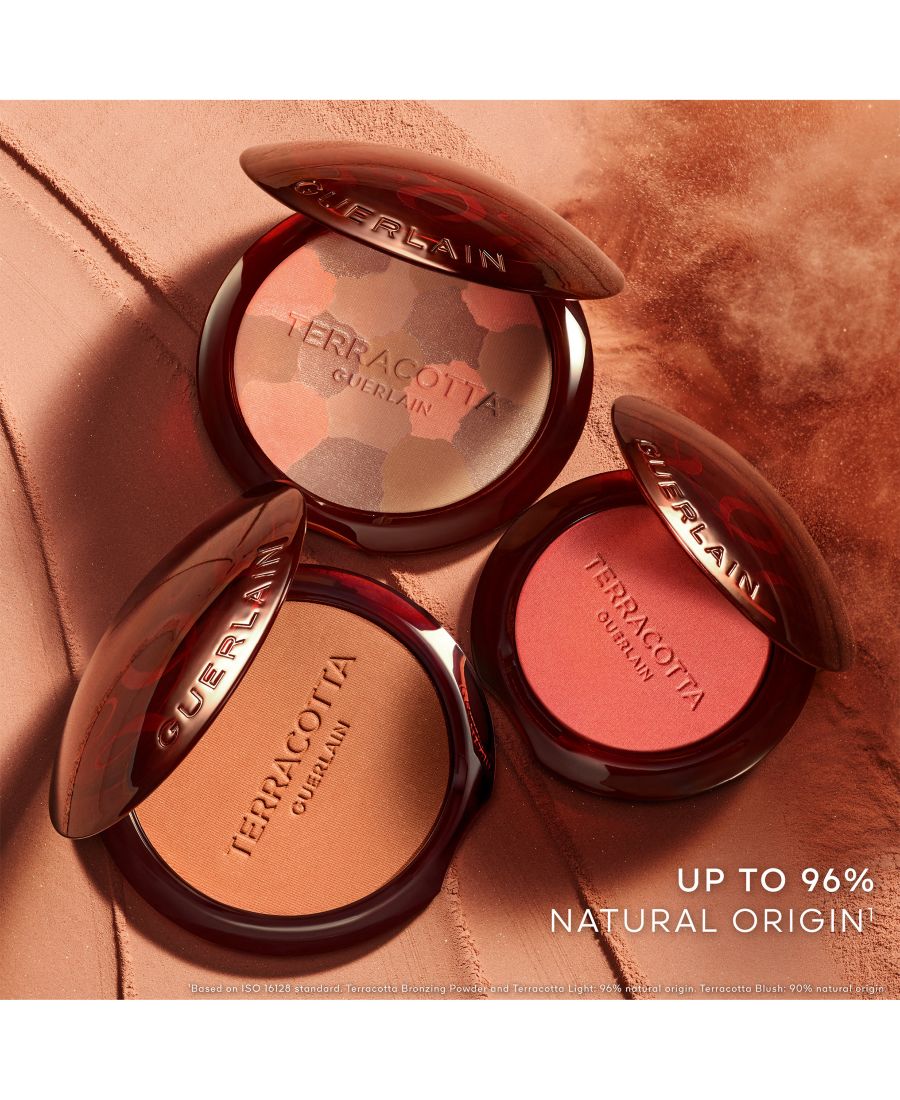 Терракотовые пудровые румяна GUERLAIN, цвет 03 dark nude — фото 2