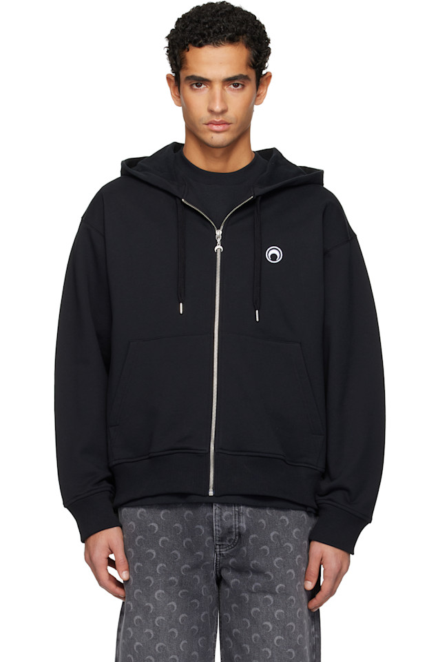 

Толстовка на молнии с логотипом Moon Marine Serre, черный