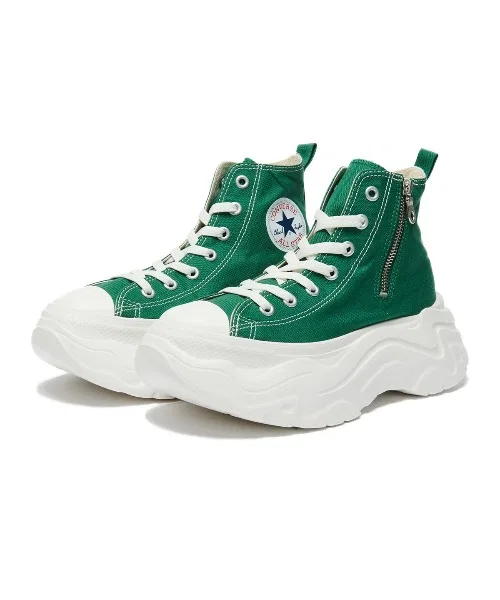 Мужские кроссовки Converse All Star Cityhike Z HI высокие тёмно-зелёные