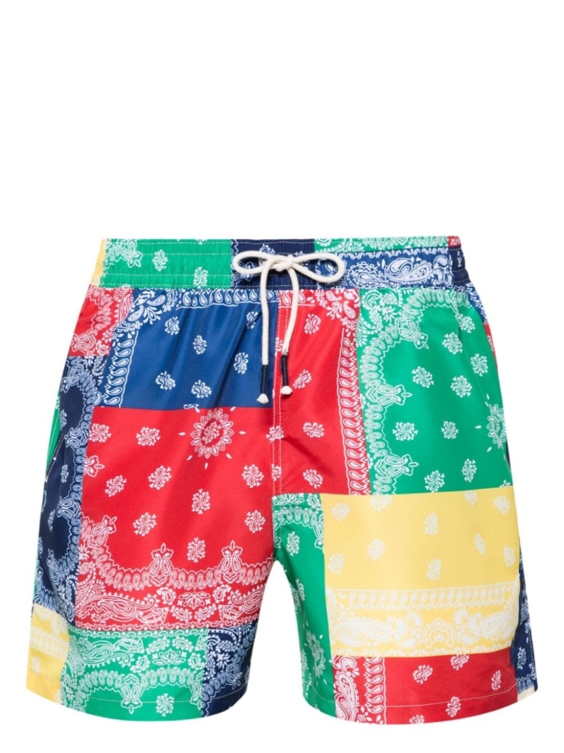 

Polo Ralph Lauren плавки-шорты с кулиской и принтом, синий