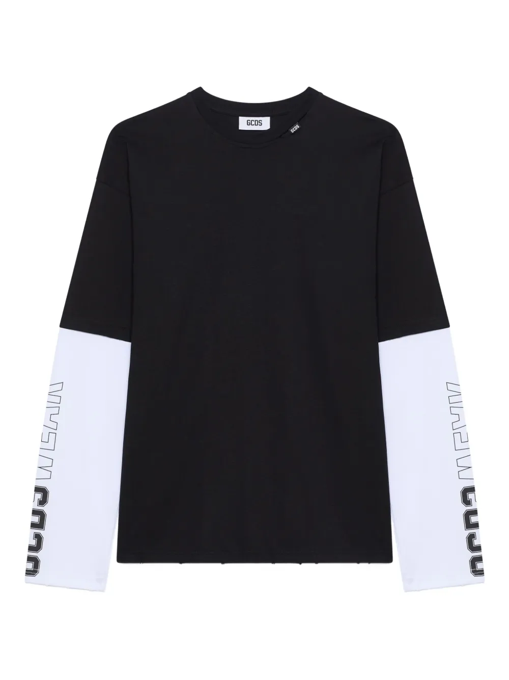 

Футболка с длинными рукавами Gcds, черный