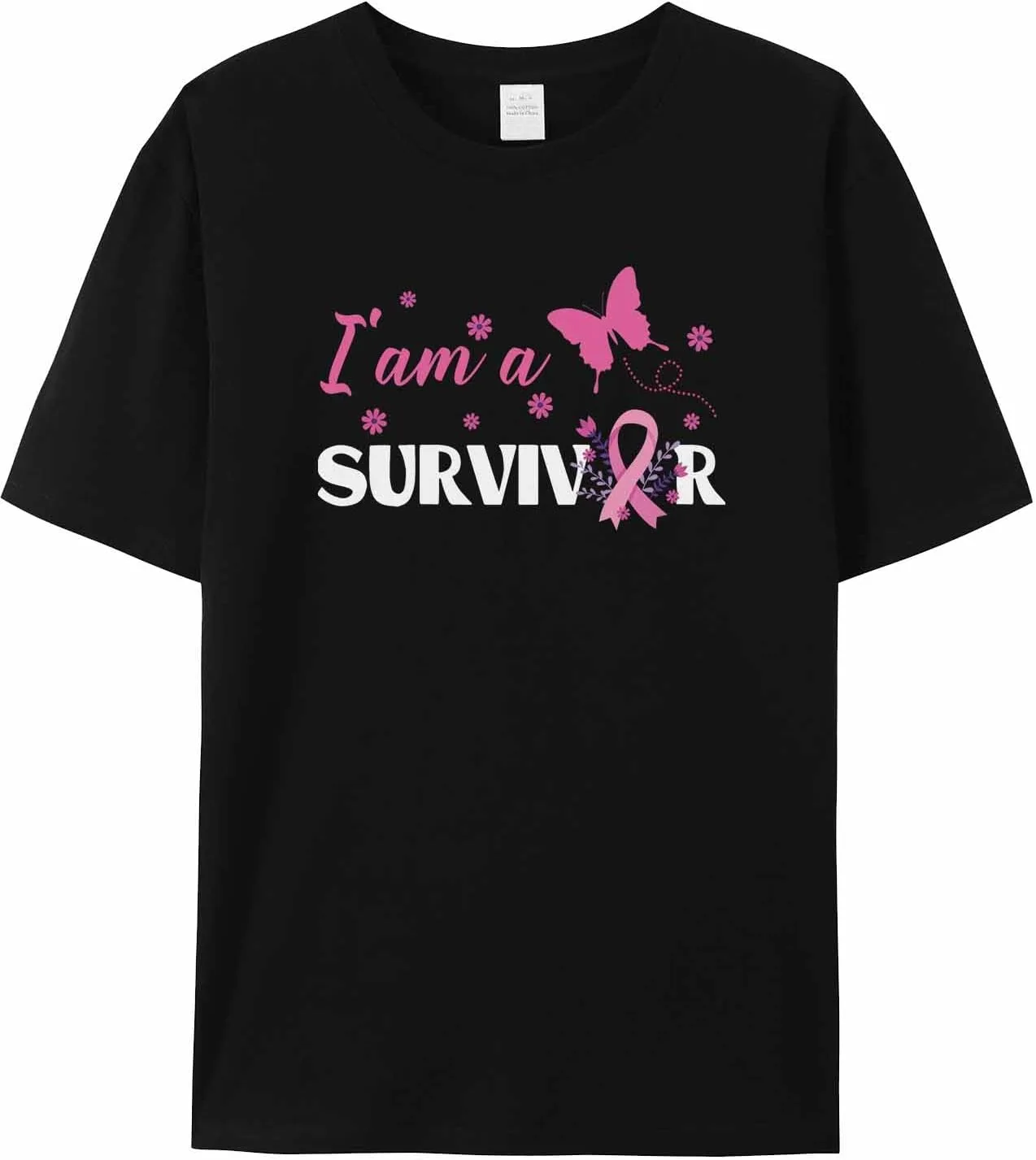 

Футболка мужская с принтом "I'm A Survivor" jdudh