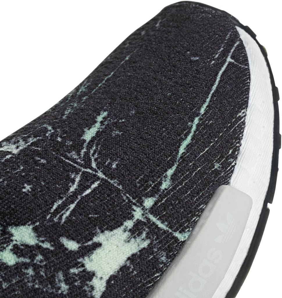 Мужские кроссовки для фитнеса adidas Originals NMDr2 Pk, белый/черный/зеленый — фото 4