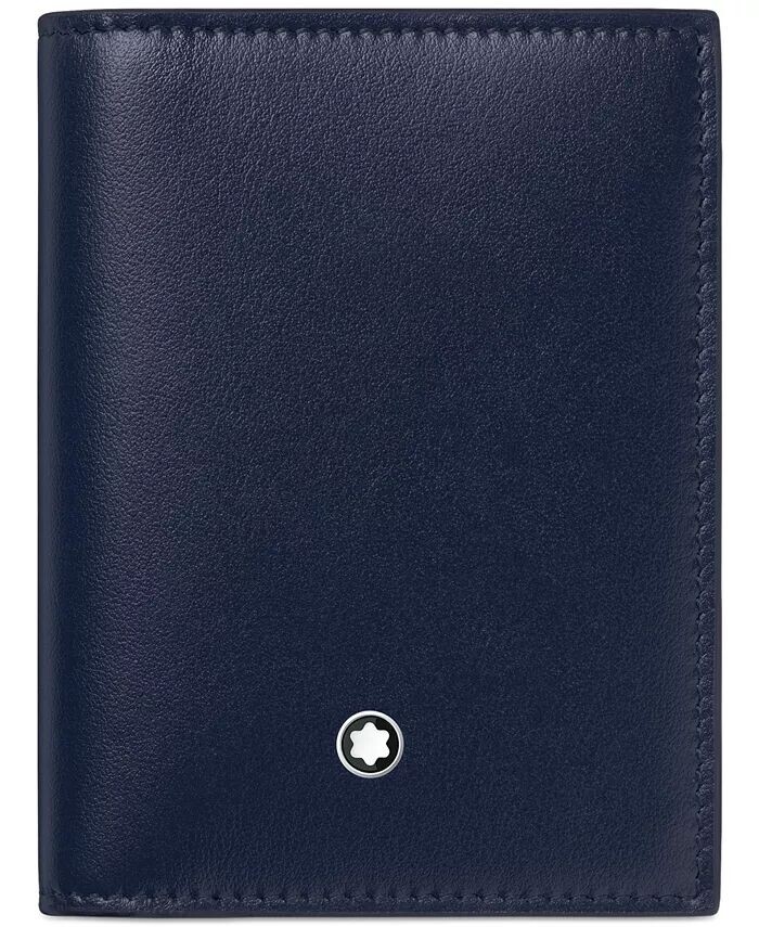 

Кожаная визитница Meisterstück Montblanc, синий