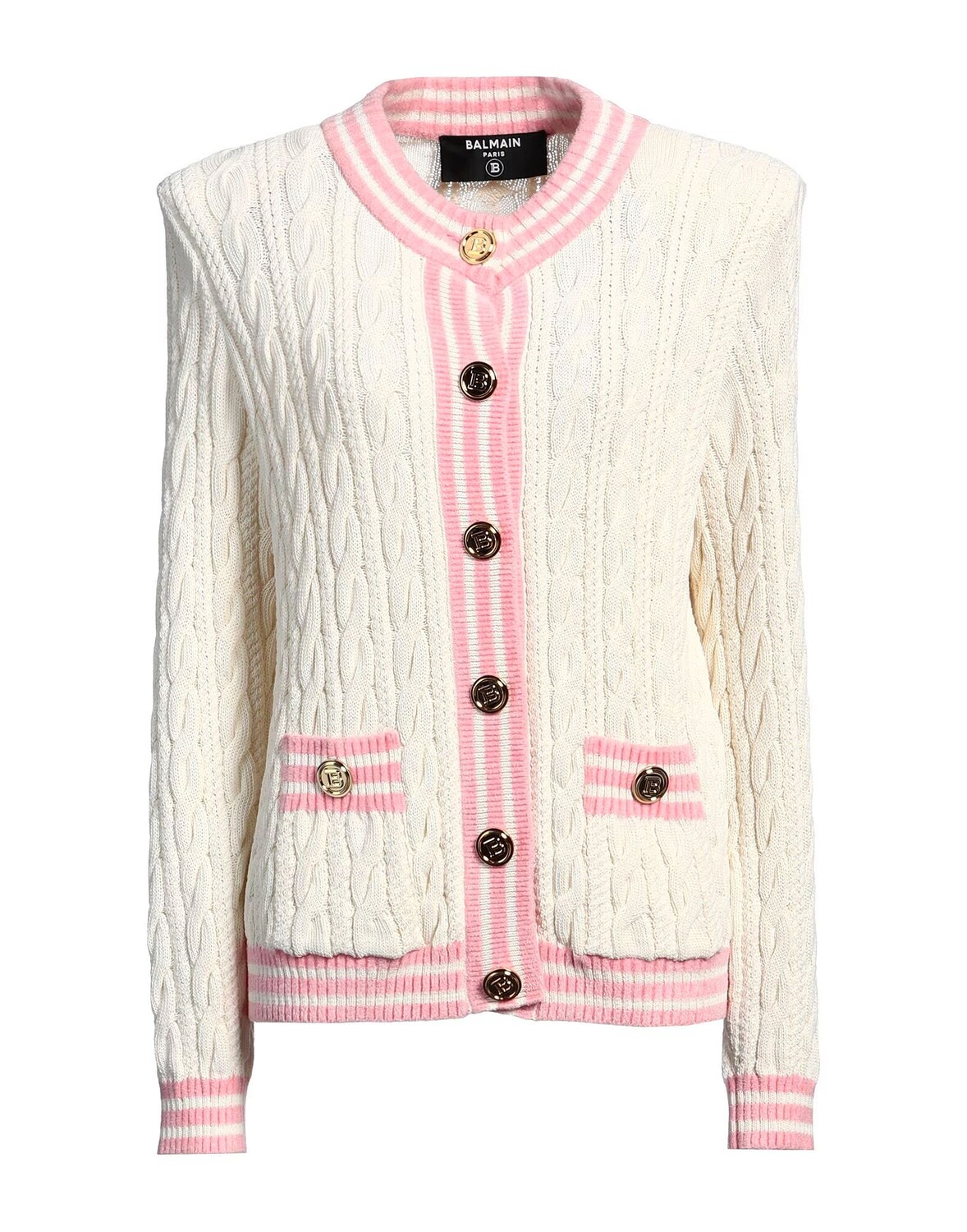 

Кардиган Balmain, слоновая кость